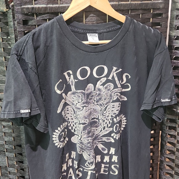 🍄6/36🍄 crooks n castles tshirt - Picture 5 of 7